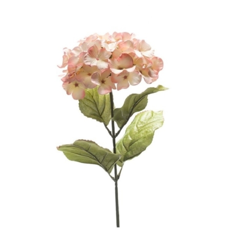 Umetno cvetje Hortenzija veja 65cm roza
