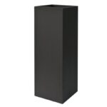 Okrasni lonec za rože - cvetlični lonec antracit