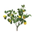 Umetni grm limona 60cm s plodovi