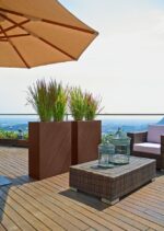 Cvetlično korito Tower v90 70 30 različne barve