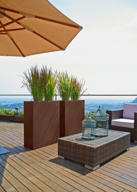 Cvetlično korito Tower v90 70 30 različne barve