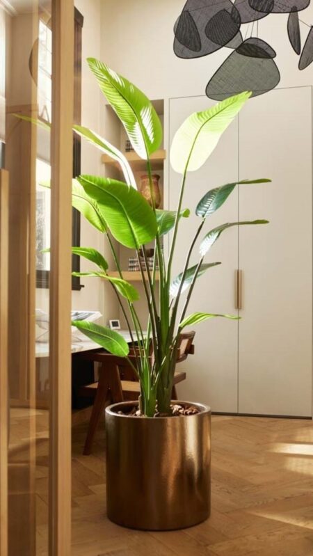 Umetna strelicija - Strelitzia Nicola 180 cm - umetne rastline