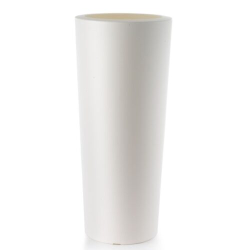 Cvetlični lonec Slim 90 cm bela chalk barva Okrasni lonci Slim 90 bele barve - ožji zunanji lonci