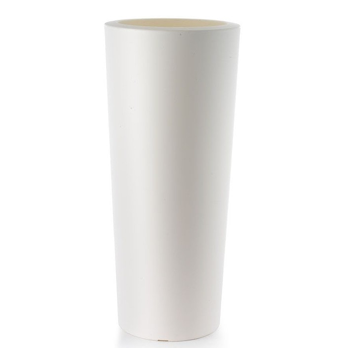 Cvetlični lonec Slim 90 cm bela chalk barva Okrasni lonci Slim 90 bele barve - ožji zunanji lonci
