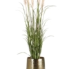 umetna pampaška trava pampas v zlati vazi