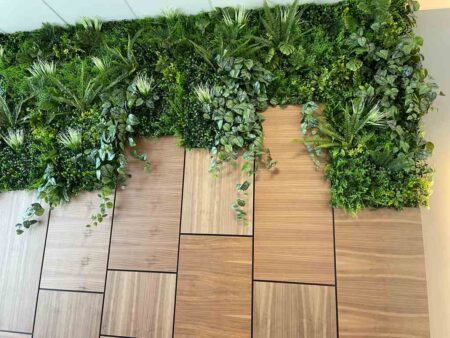 umetne zelene stene v prostoru