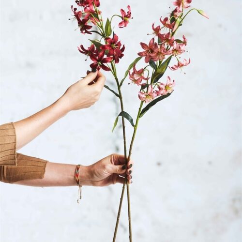 Umetna Lilija roza 80 cm
