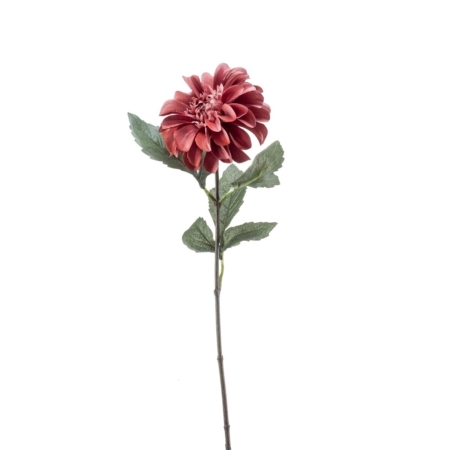 Umetna cinija rdeče roza barve 57cm