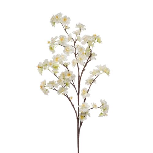Umetna veja cvetna krem 120cm