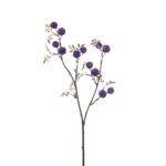 Umetna veja jagodičevje lila 65cm