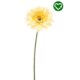 Gerbera 63cm rumena