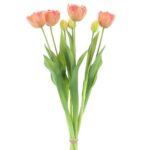 Umetni tulipani šop 44cm peach
