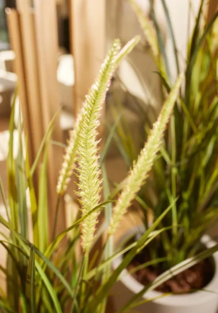 Umetna trava v loncu 115 cm – umetne dekorativne trave