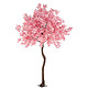 umetno cvetno drevo češnja 270cm roza cvetovi