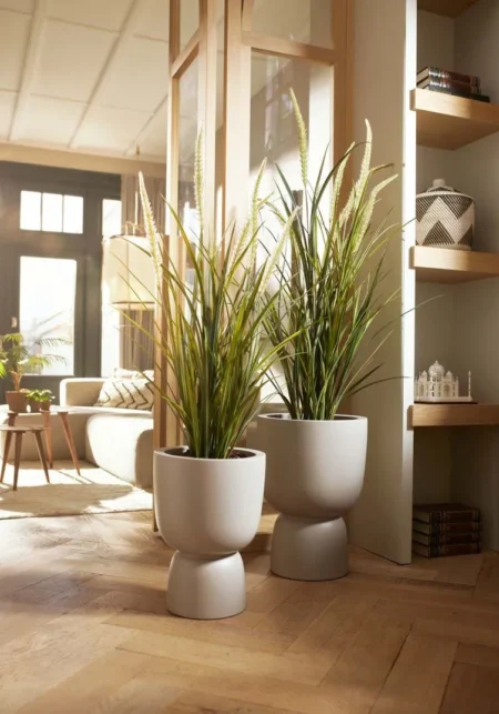 Umetna trava v loncu 115 cm – umetne dekorativne trave