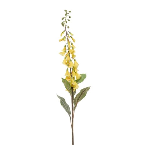 Umetno cvetje Naprstec rumen 120 cm