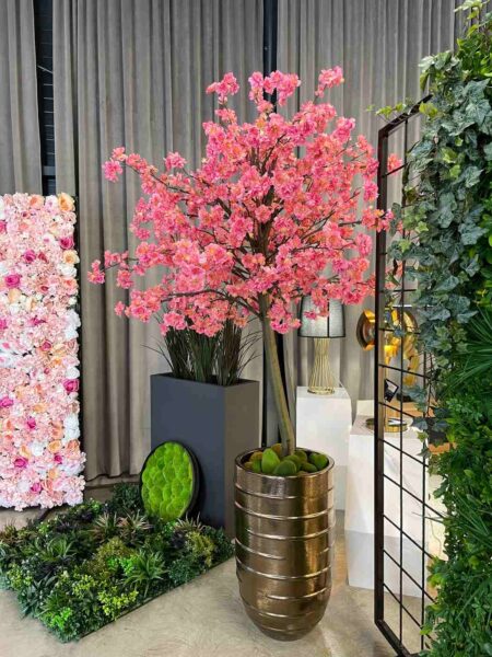 Umetno cvetno drevo 200cm roza