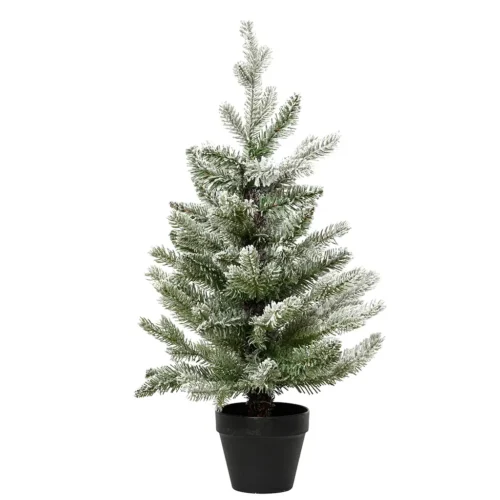 Umetna jelka zasnežena 90 cm