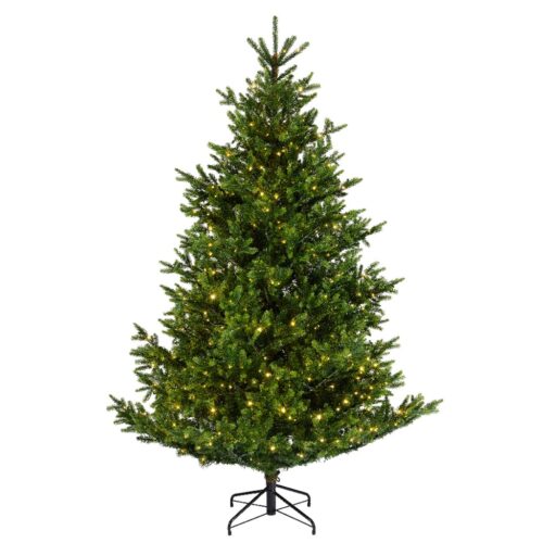 Umetna jelka Nordmann 240 cm z LED lučkami nordmann z lučkami jelka novoletne jelke z lučkami
