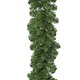 smrečnata božična girlanda 270cm x 20 zelena
