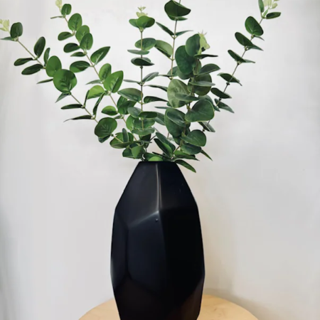 Vaza za rože Jade 30 črne barve