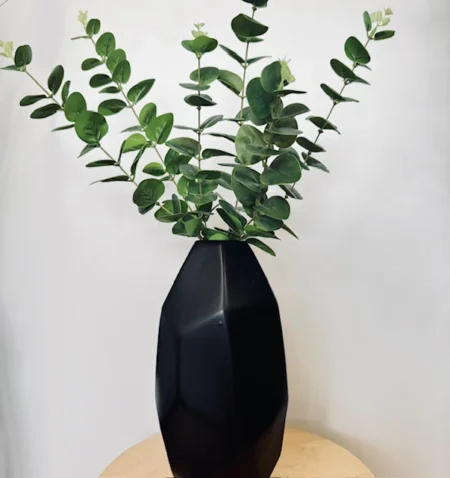 Vaza za rože Jade 30 črne barve