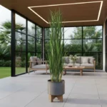 Umetna trava 125 cm v lončku