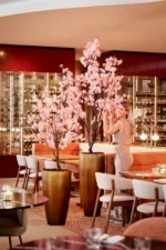 Umetno cvetno drevo roza 135cm umetna cvetoča drevesa