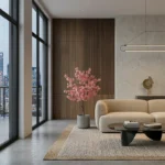 Umetno cvetno drevo roza 135cm