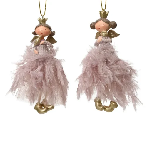 910337_Okrasek angel - roza 12 cm