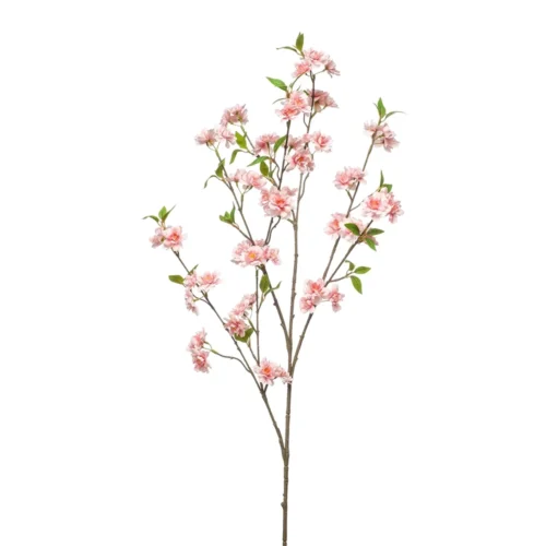 Umetna cvetna veja 120cm -peach 000132
