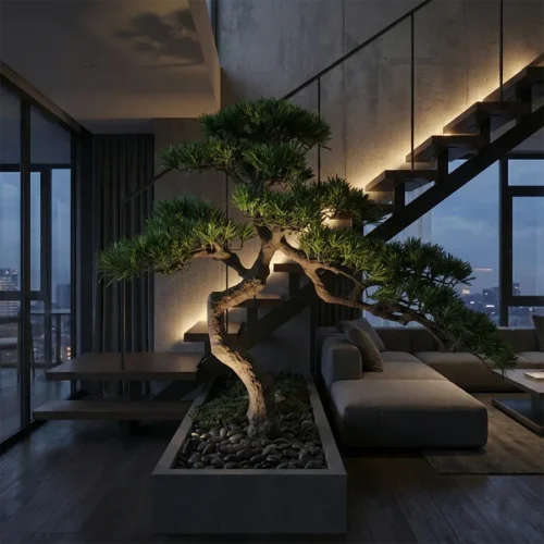 Umetni bonsai Kjoto 90 cm z UV zaščito