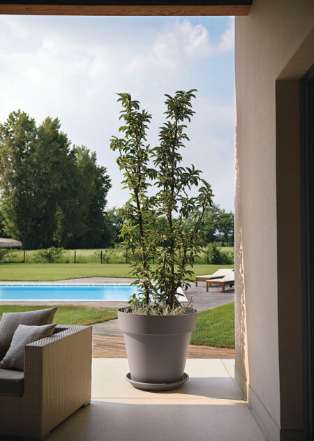 Lonec za rože Mitu 80 - zunanji cvetlični lonci