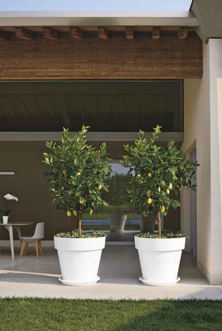 Lonec za rože Mitu 80 - zunanji cvetlični lonci