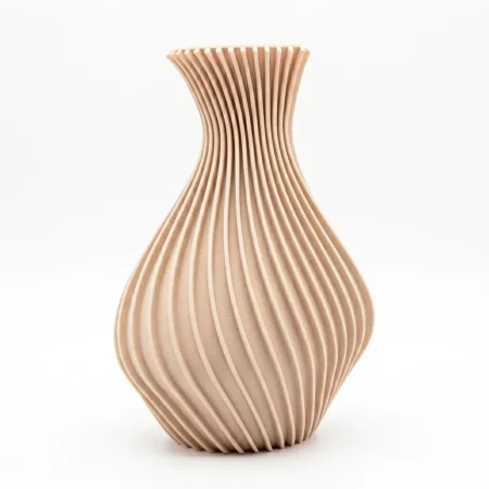 Cvetlična vaza Valentine 3D 20 cm peščena