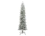 Umetna jelka Slim zasnežena 210cm d68cm
