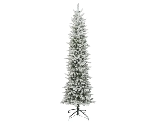Umetna jelka Slim zasnežena 210cm d68cm