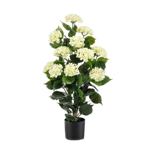 Umetna hortenzija 90cm z UV zaščito - zunanje umetno cvetje