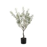 Umetna oljka 90cm z UV v loncu zunanje rastline umetne oljke