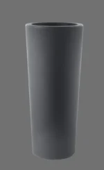 Cvetlični lonec slim 70 antracit (Schio Cono)
