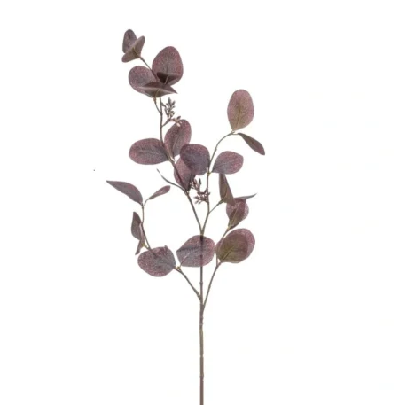 Umetna veja evkalipt 73 cm purple