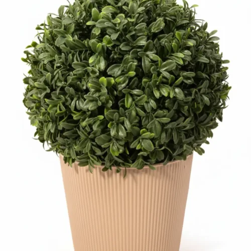 Umetni pušpan 33 cm UV krogla