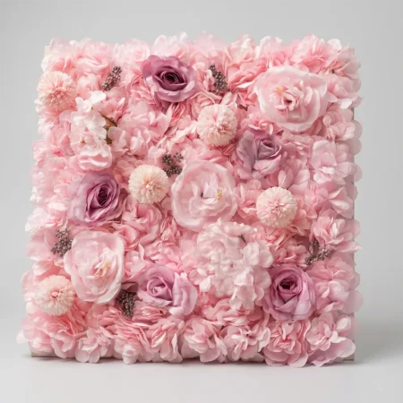 Cvetni panel Floral 50x50cm light pink cvetne stene