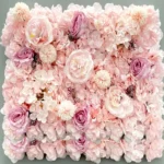 Cvetni panel Floral 50x50cm light pink