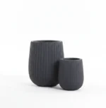 Okrasni lonec Aurora Midnight Black 32 × 37 cm Okrasni lonec Aurora midnight black 43