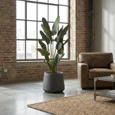 Umetna strelicija Pure 180 cm