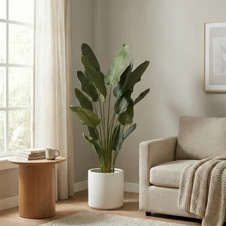 Umetna strelicija Pure 180 cm