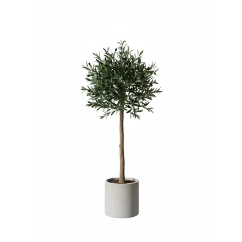 Umetna oljka 90cm v loncu Bonsai Dekor Umetna oljka 90cm v loncu