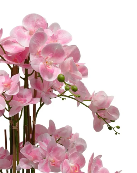 Umetna orhideja roza 80cm Eterna Real touch