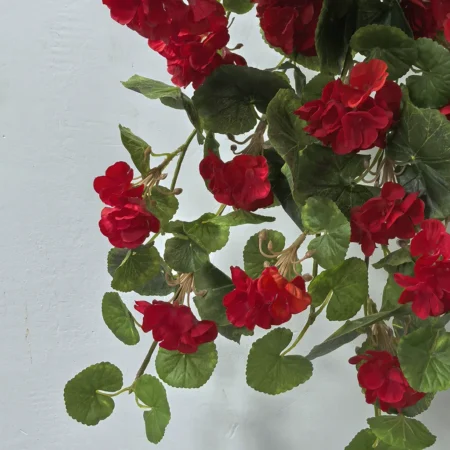 Umeta geranija rdeča viseča 80 cm UV Umeta geranija rdeča viseča 80 cm UV